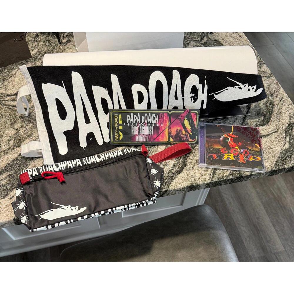 Papa Roach VIP merch